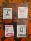 Cristiano Ronaldo Panini Fifa World Cup Album Sticker Collection Lot Of 4