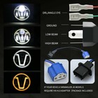7 Inch Led Headlight   Passing Light For Kawasaki Vn Vulcan 500 750 800 900 1700