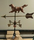  Golden Retriever Copper Weathervane 21  Arrow cottage shed  medium Size 
