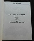  introducing The 1981 Lancia Beta Coupe And Zagato  37 Page Brochure Manual Copy