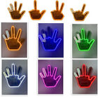 Finger Gesture Light Led Car Back Window Sign Hand Light With Remote Xmas Gift