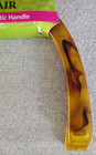 New-purse N Alize It 6  X 5 125  Tortoise Shell Plastic Handle Handbag One Pair