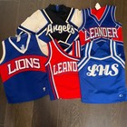 Lot Cheerleading Cheer Uniforms Costumes Cheerleader Blue Red Varsity 11 Pieces