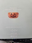 Lenox  Halloween Pumpkin Candy Bowl 9 25   brand New In Box 