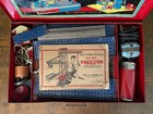 Vintage 1938 Gilbert Erector Set No  8 1 2 - Metal Box