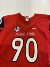 Game Worn Used Fresno State Bulldogs Football Jersey Nike Large  90