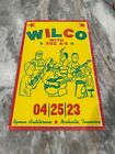Wilco Hatch Show Print Poster - 4-25-2023 - Nashville  Tn - Ryman Auditorium