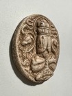 Phra Pidta Phang Phra Kan Thai Buddha Amulet Powder Pendant Wealth Power 1125