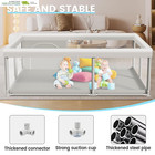 Playpen For Babies And Toddlers  Sturdy Safety Play Yard For Indoor   Outdoor Wi