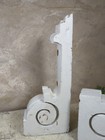 Antique Pair Chunky Corbels Roof Brackets Victorian Shabby Vtg Chic Farmhouse 