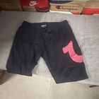 True Religion Men s Black pink Logo Lounge Pants L Drawstring Elastic Waist
