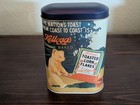 4 Vintage 1984 Kellogg   s Tins Pep  All-bran  Corn Flakes  Toasted Corn Flakes 