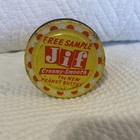 Vintage Jif Peanut Butter Spread Jar W  Lid   Label Jifaroo Free Sample 1958