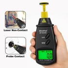 Digital Tachometer Lcd Display Rpm Test Small Engine Motor Speed Meter Gauge Aus