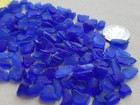 Craft Quality Cobalt Blue Genuine Beach Sea Glass Surf Tumbled Mosaic Small T4