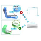 3000pcs No 10 Staples  For Max Hd-10d and Other Mini Stapler Using No 10 Stap   