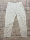 Nike Mens White Baseball softball Pants Size Xxl Polyester New