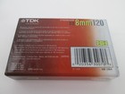 Tdk 8mm Mp 120 Minute Premium Blank Camcorder Video Tape   Case New Sealed