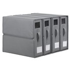 4 Pack Sheet Organizers And Storage Foldable Sheet Organizer For Linen Closet 