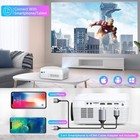 Full Hd Bluetooth Projector Built In Dvd Player  12000lm 1080p Supported  Por   