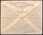 1938 Palestine  64 On Cover  Jerusalem To Us  Rabbi Knesset  Return Address   d