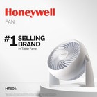 Honeywell Turboforce Tabletop Fan 3 Speeds White Ht 904