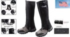 Durable 600d Oxford Waterproof Hiking Gaiters   Perfect For Winter   Snow Sports