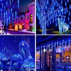 360 240 Led10tube Lights Meteor Shower Rain Tree Outdoor Christmas Xmas Decor