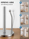 Paper Towel Holder  Paper Towel Dispenser Standing Weighted Base Non Slip  Sprin