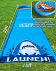 Slip And Water Slide  32ft Lawn Slip N Waterslide For Kids Adults  Backyard Summ