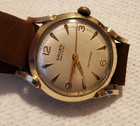 Gruen Precision Autowind Gold Plated Vintage  Automatic Men s Watch