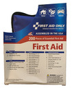 First Aid Only Kit  Bandages Wound Closure Gauzes Pain Relief Burn Essentials