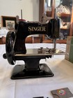 Singer Sewhandy Model 20 Child   s Sewing Machine With Clamp   Orig Box