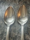 2 Vintage Wm Rogers Is Silver-plate Silverware Spoons