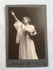1890   s Young Lady Stage Actress Cabinet Card Photo New York City