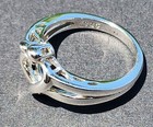 925 Sterling Silver Mother And Child Ring Size 7