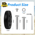 8pcs Luggage Wheels Replacement Kit  Spinner Suitcase Wheels Replacement 360 Swi