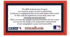 Miguel Rojas Autographed 2025 World Series Signed Baseball Mlb Hologram   Case