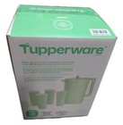 Tupperware Heritage Pitcher  1 Gallon    4 Tumbler Set With Lids