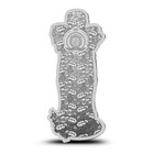 2025 1 Oz Colorized Niue Silver Coca-cola Holiday Bottle Shaped  proof-like 