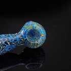 Handmade Blue Gold Cell Mini Sky Ocean Smoking Glass Pipes 3 5 Inch - Us Seller