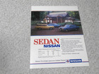 1970 s Mexican Nissan Sedan Sales Brochure