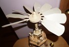 Ruaigrid Vintage Nativity Carousel Wooden Pyramid Windmill 3 Tier Tower - Parts