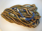 Old Glass Trade Beads  Lot Of 20 Necklaces     Various Colors 