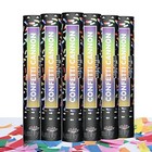 Confetti Cannon Party Confetti Poppers  6 Pack 12 Inch  - Anfly Multicolor