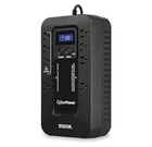 Cyberpower Ec650lcd Ecologic Battery Backup   Surge Protector Ups System  650   
