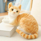Orange Tabby Cat Stuffed Animal Baby Stuffed Animal Cat Plush Toy Shorthair Cat