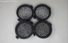 Chauvet Dj Lighting Obey 4 W  4 Slimpar 38 Lights Tested    Read Description   