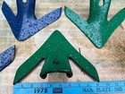 Lot Of 5 Cultivator 9 Inch Sweeps - Have Had Little Use