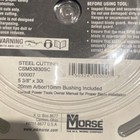 Morse Metal Devil Steel Cutting Cold Saw Blade Csm53830sc 5-3 8 In